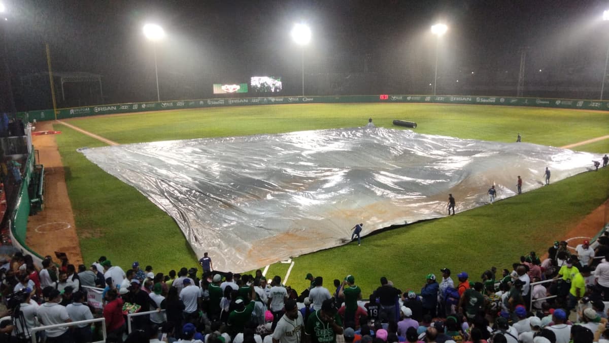 Suspendido el primero de la serie entre Tigres y Olmecas