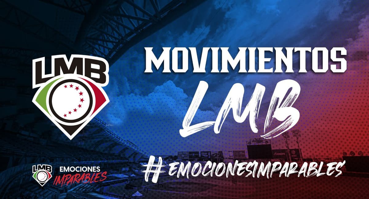 LMB: Movimientos en rosters y listas de reserva - 30 de diciembre de 2022