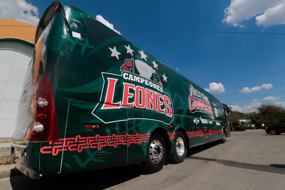 El fiera bus de los campeones ya está listo