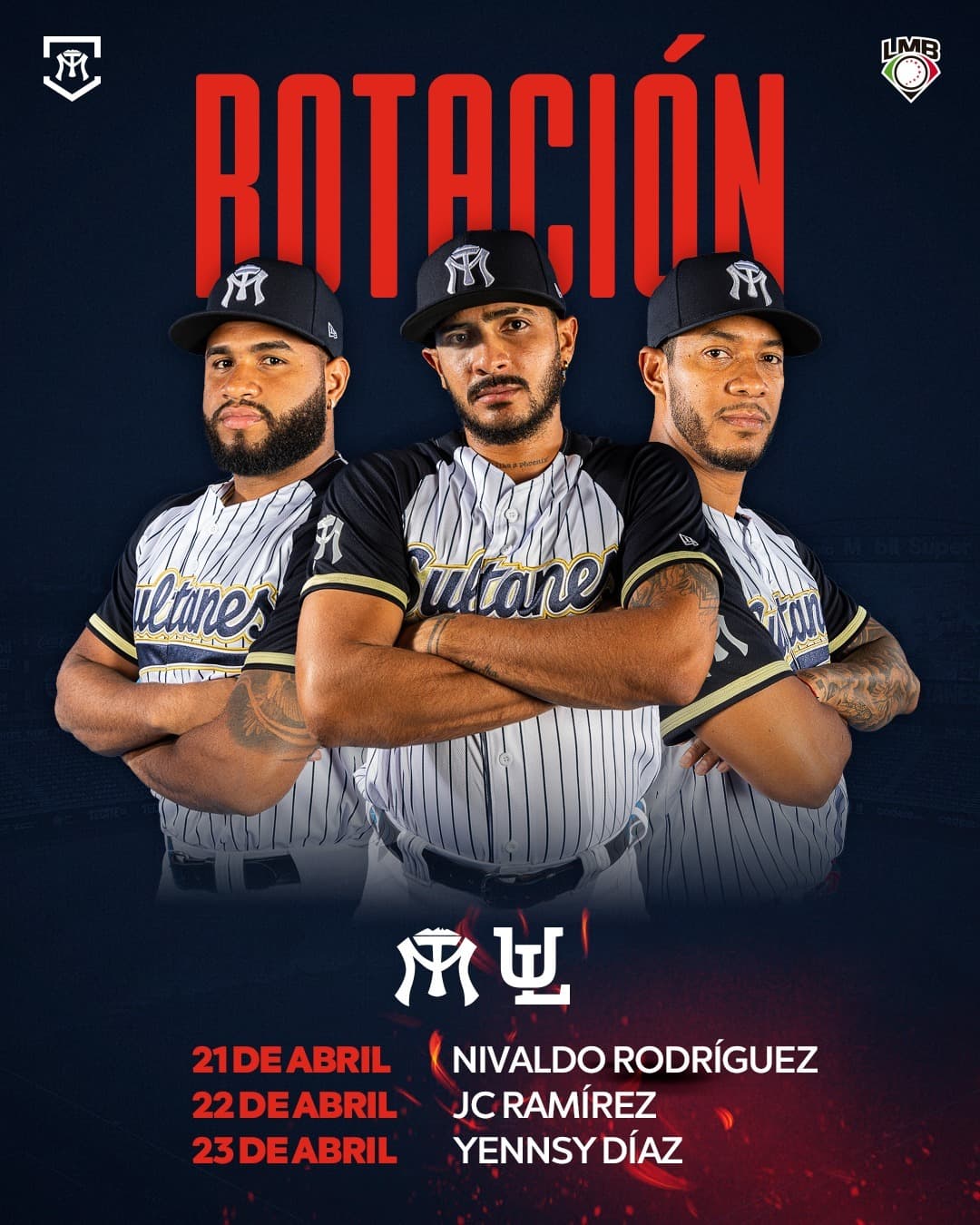 Definen los fantasmas grises su rotación para encarar la temporada 2023