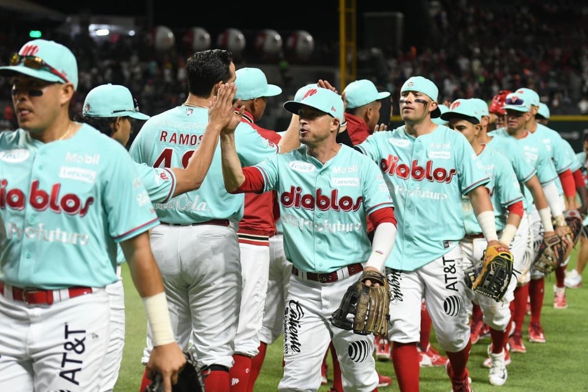 Diablos ganan 25-3 a Tigres y asegura su primera serie de la temporada