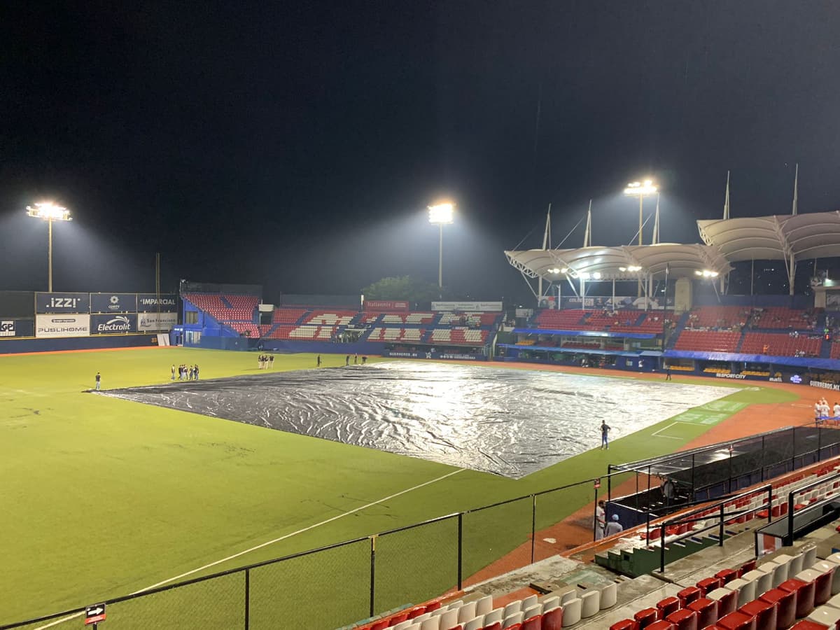 Lluvia impide el segundo de la serie entre Guerreros y Piratas
