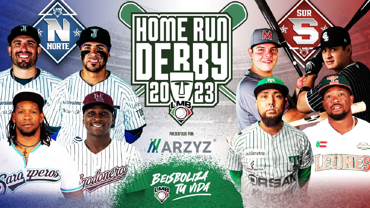 Participantes del Home Run Derby 2023 de la LMB