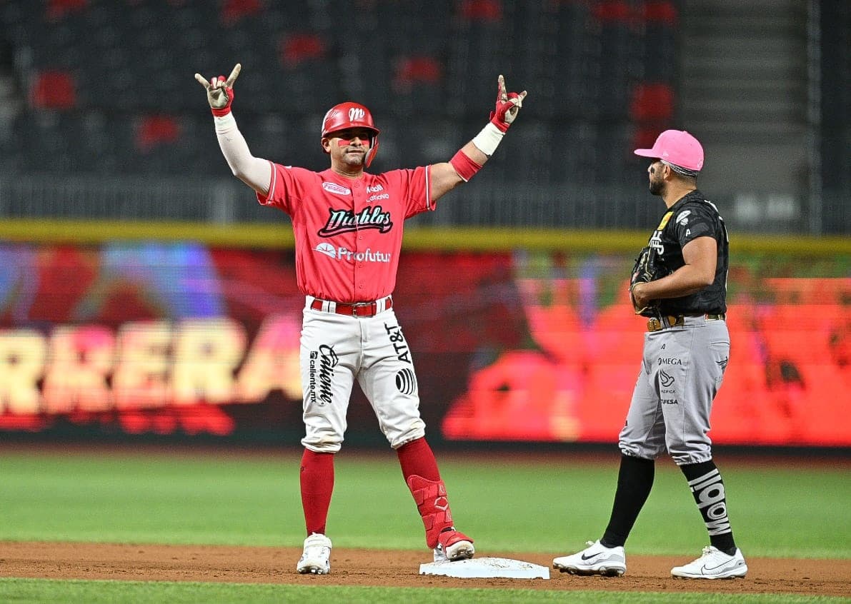 Diablos Consigue serie completa ante Mariachis en el triunfo 200 de Bojórquez con la novena escarlata