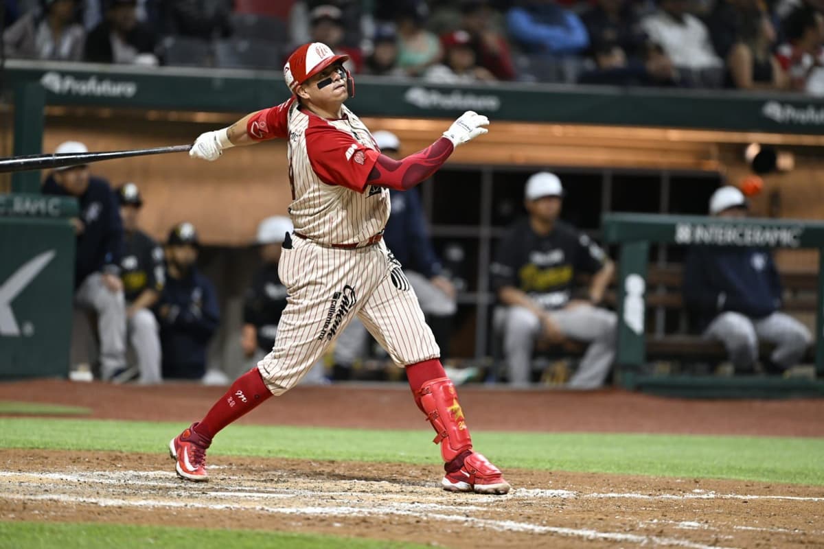 Diablos llegan a 38 triunfos al abrir serie frente a Rieleros