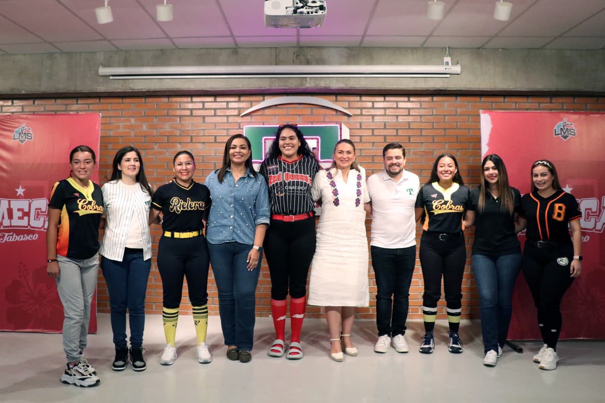 Las Olmecas de Tabasco presentan su imagen de cara a la Liga Mexicana de Softbol