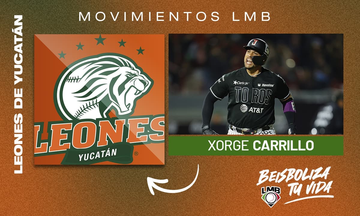 El explosivo Xorge Carrillo ¡Llega a los Leones!