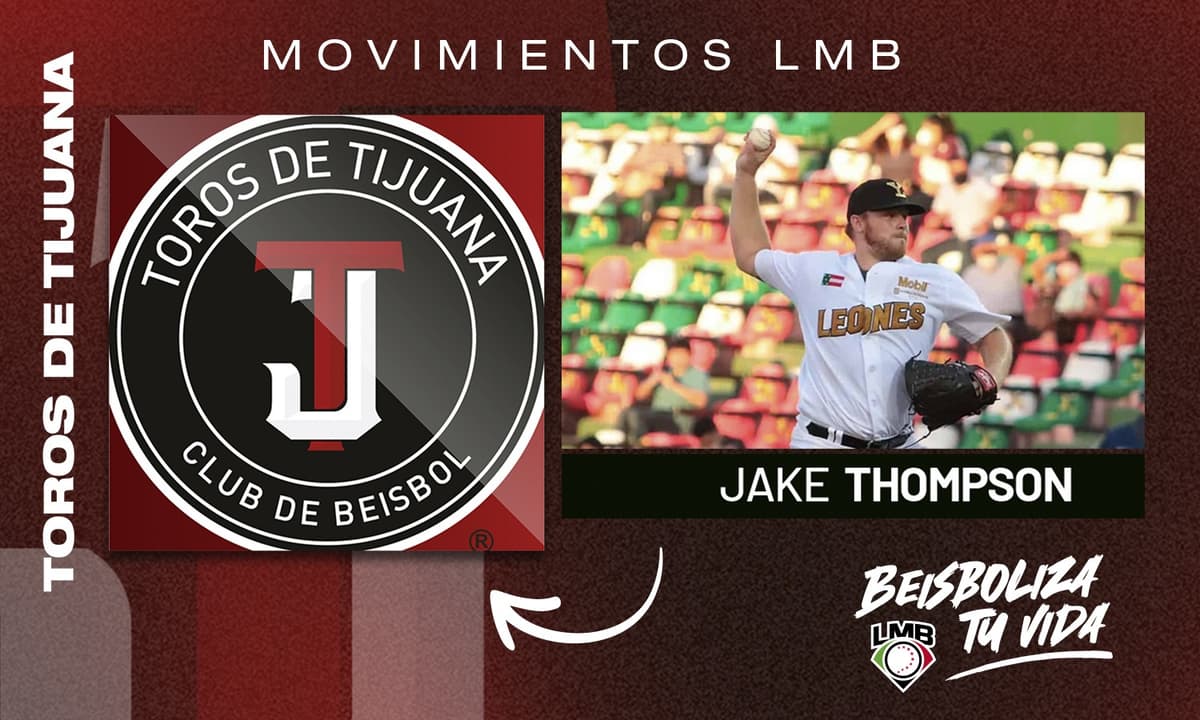 Se une Jake Thompson a rotación de Toros