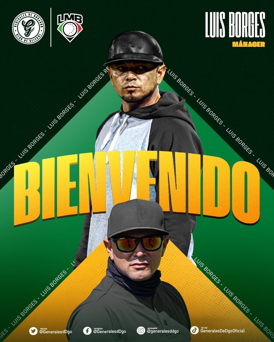 Contratan Generales a mánager con ADN de campeón
