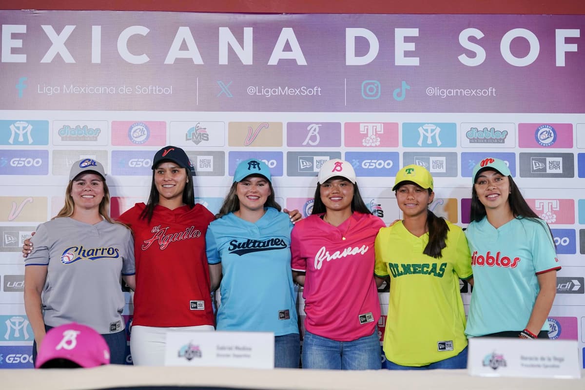 Presentación de la primera temporada de la Liga Mexicana de Softbol