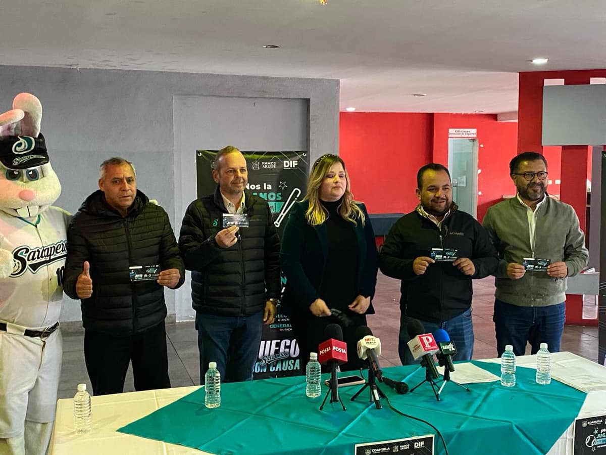 Juego a beneficio de la infancia de Ramos Arizpe