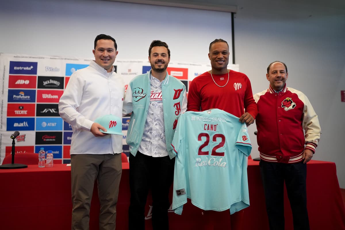 Presentación de Robinson Canó con los Diablos Rojos