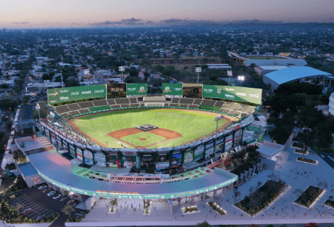 Presentan trabajos de renovación del Estadio de Beisbol Kukulcán Álamo