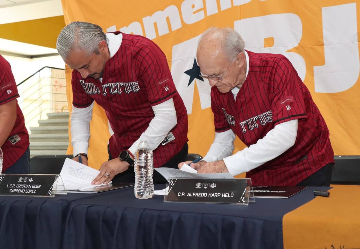 Firma histórica de convenio de creación del nuevo estadio de los Guerreros de Oaxaca