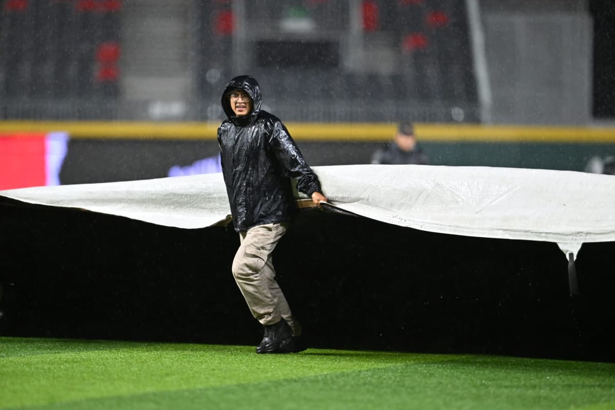 Juego suspendido por lluvia en la Ciudad de México