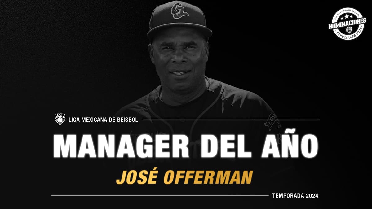 José Offerman es el Manager del Año en la Liga Mexicana de Beisbol
