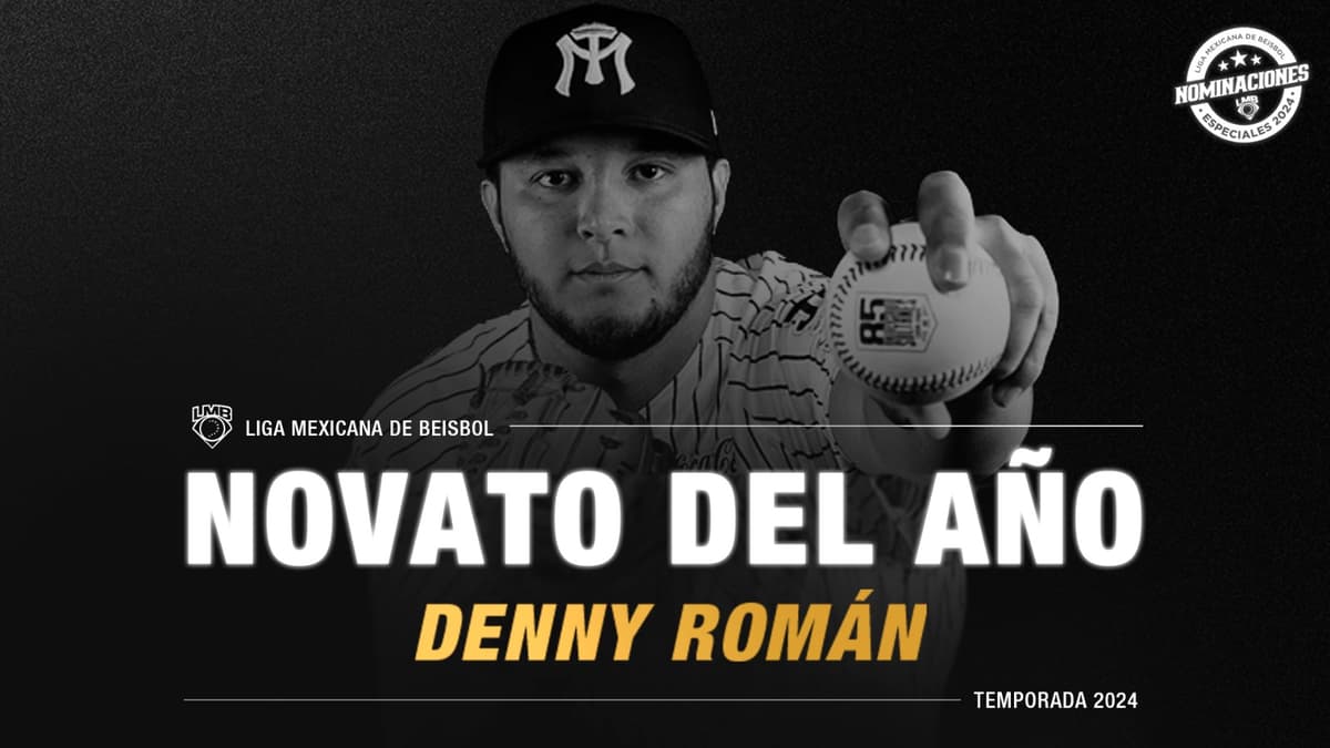 Denny Román es el primer lanzador en la historia de los Sultanes nombrado el Novato del Año