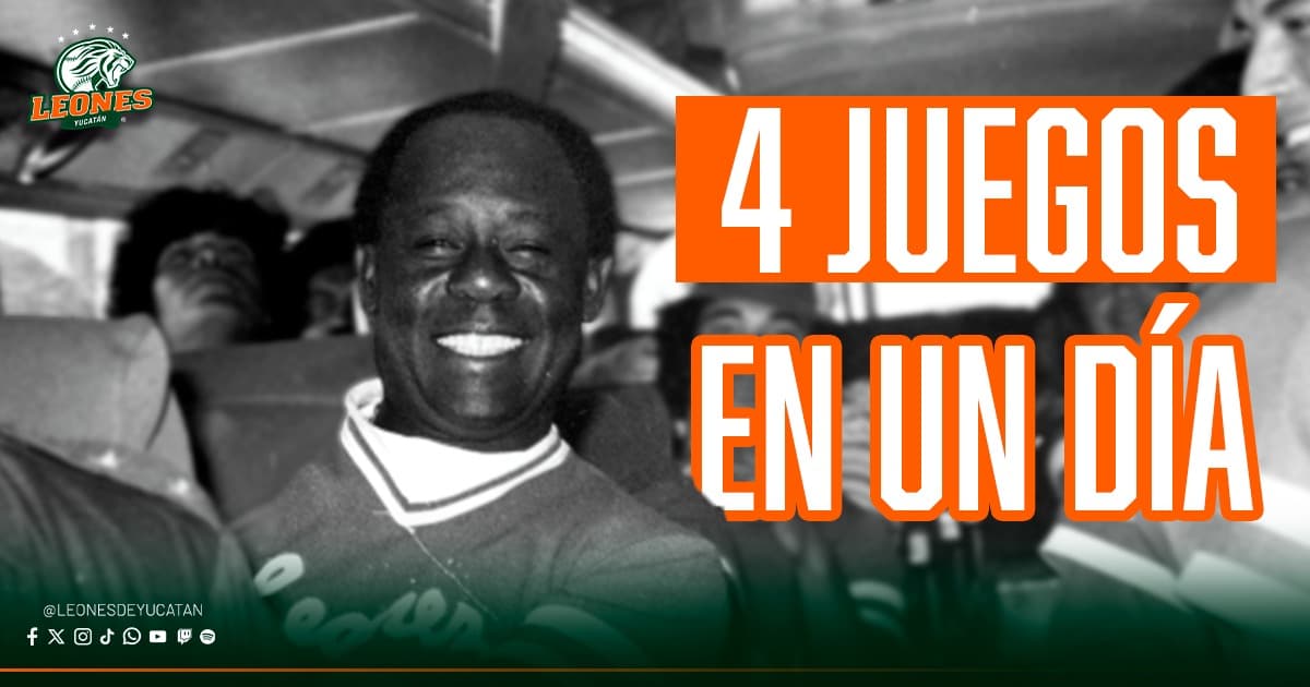 Leones disputó cuatro juegos en un día en 1988