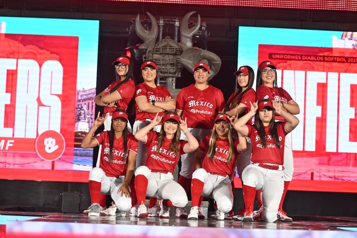Diablos Rojos Femenil se declaran listas para la temporada 2025 de la LMS