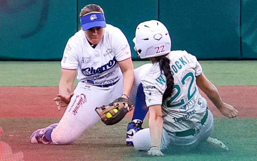 Charros Femenil vence a Olmecas con joya de pitcheo de Eva Voortman