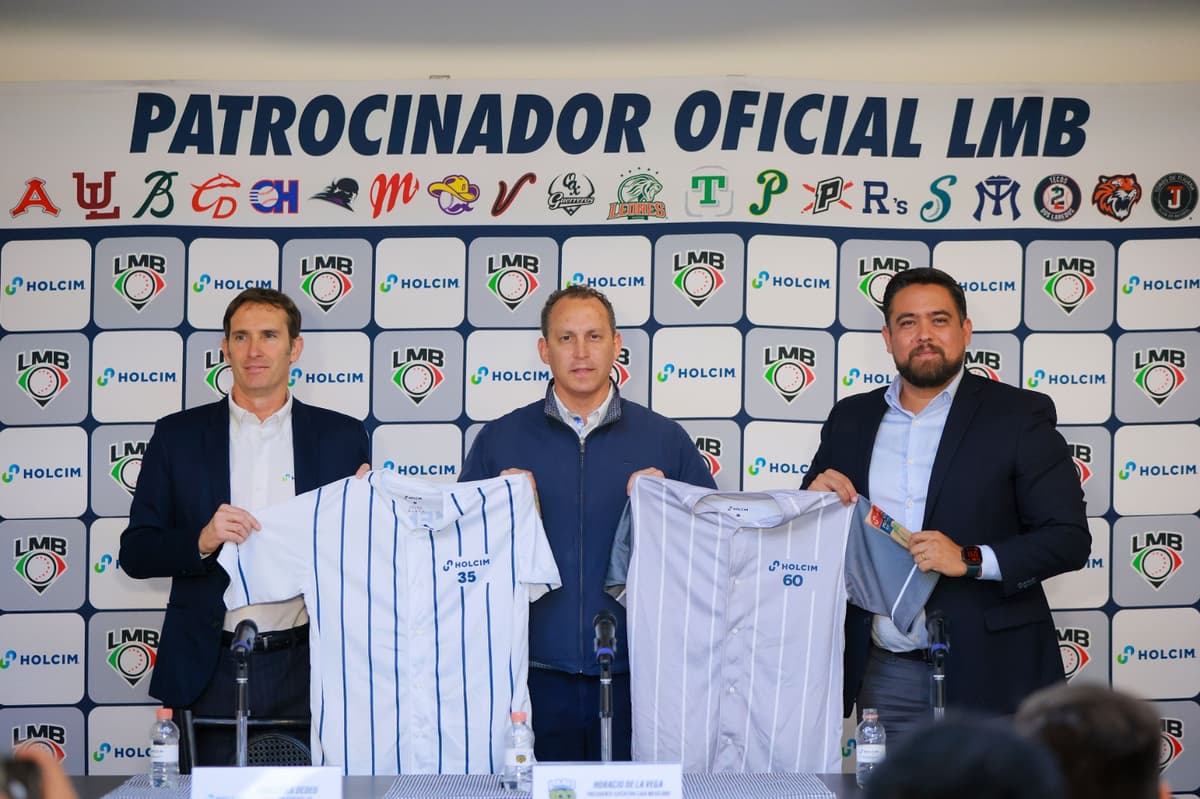 Holcim y la Liga Mexicana de Beisbol unen fuerzas  para construir progreso a través del Rey de los deportes