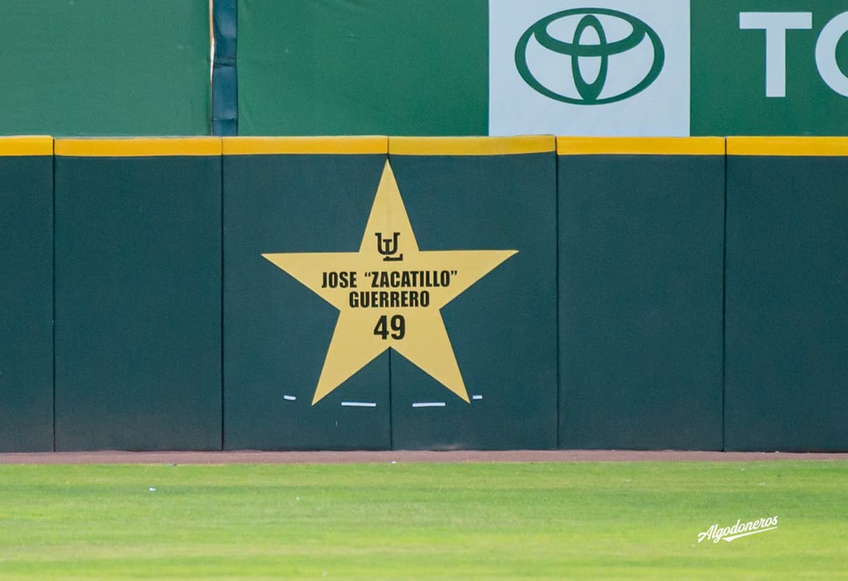 Algodoneros le rinde homenaje a José “Zacatillo” Guerrero