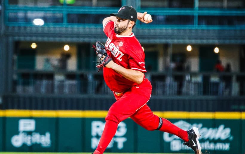 David Reyes al Juego de Estrellas LMB 2025 presentado por Mission