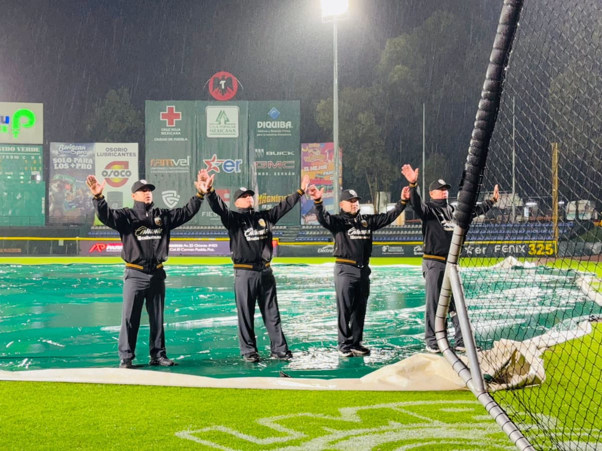 Juego cancelado en Puebla