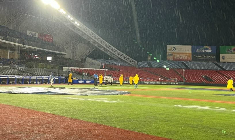 Juego pospuesto por lluvia en Jalisco