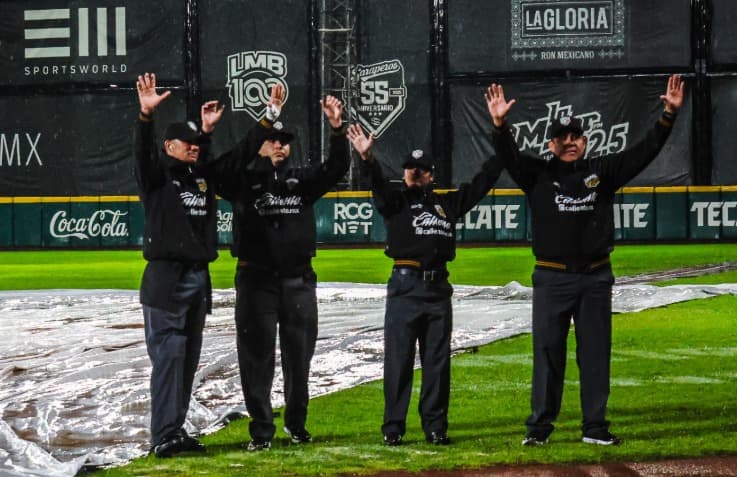 Juego cancelado en Saltillo debido a la lluvia