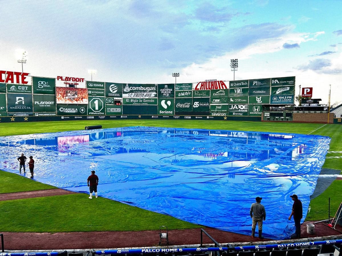 Juego pospuesto por lluvia en Torreón