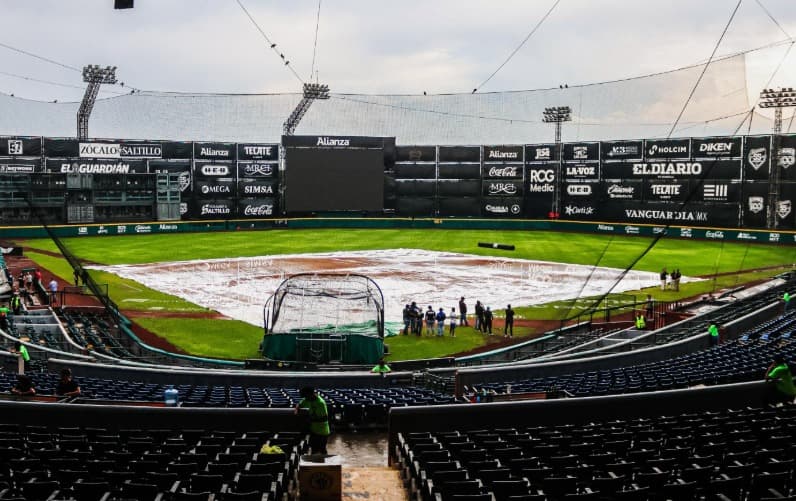 Pospuesto por lluvia el segundo de la serie en Saltillo