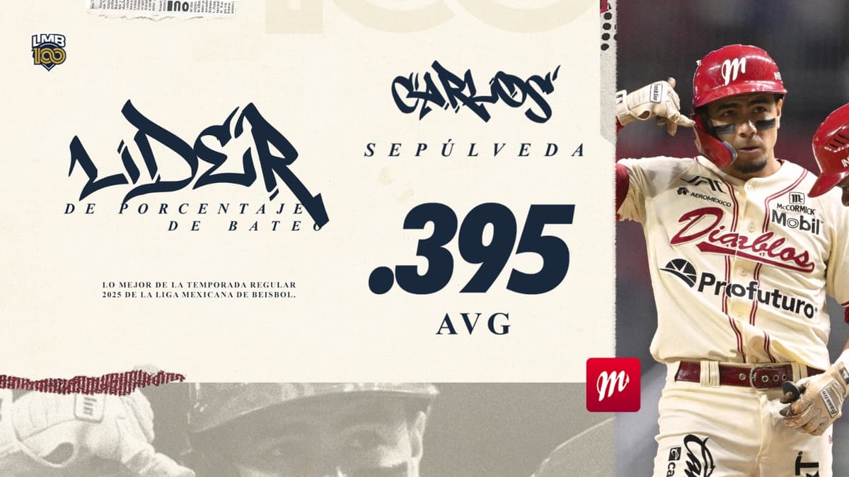 Carlos Sepúlveda: primer campeón de bateo mexicano en la historia de los Diablos Rojos
