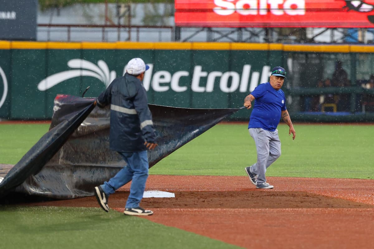 Pospuesto por lluvia el juego en Jalisco