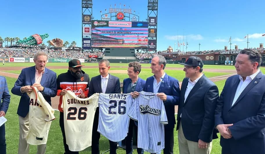 Sultanes de Monterrey vivirán histórico duelo contra San Francisco Giants en Oracle Park