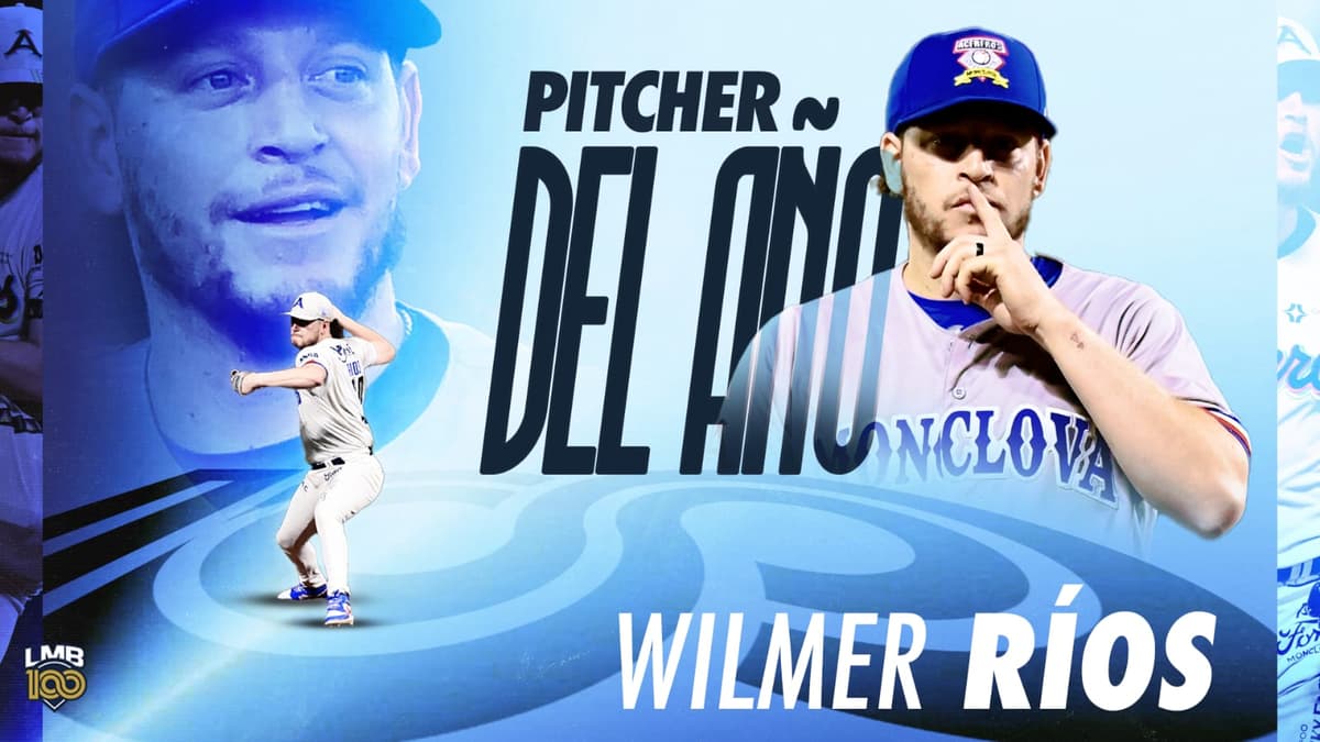 La dinastía continúa: Wilmer Ríos es el Pitcher del Año 2025