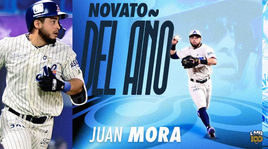 Juan Mora es el cuarto Novato del Año en la historia de los Acereros