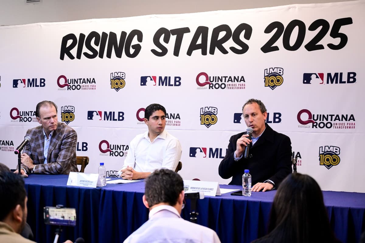 Presentación del torneo Rising Stars 2025, primer torneo organizado en conjunto por MLB México y la LMB