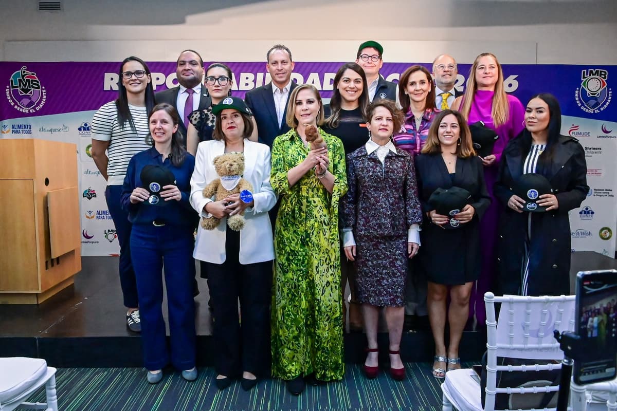 Se presenta el Programa de Responsabilidad Social de la LMB y LMS 2026 “Unidos por el Diamante”