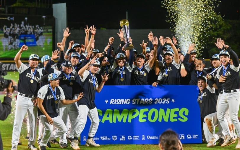 ¡Los Sultanes de Monterrey son los primeros campeones en la historia de Rising Stars!