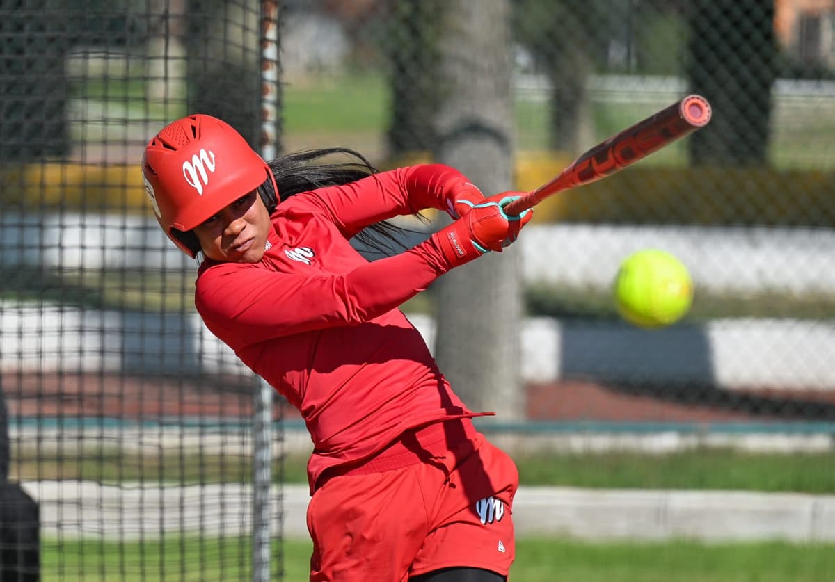 "Vamos por el segundo título", Leannelys Zayas, infielder de Diablos Rojos Femenil