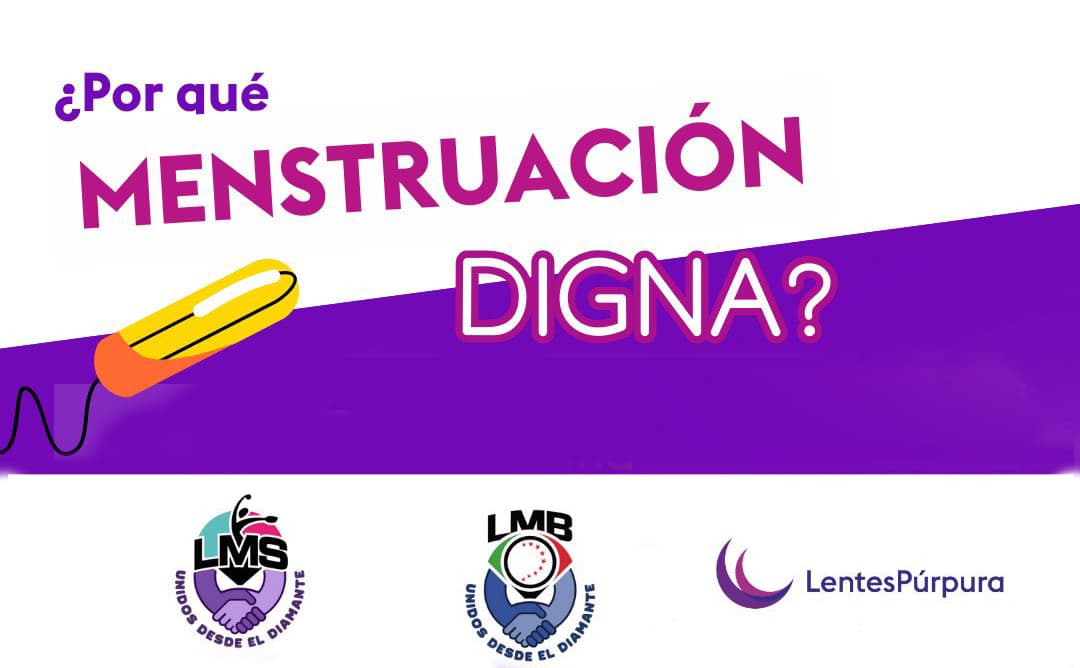 Lentes Púrpura, la Liga Mexicana de Beisbol y la Liga Mexicana de Softbol se unen por la Menstruación Digna