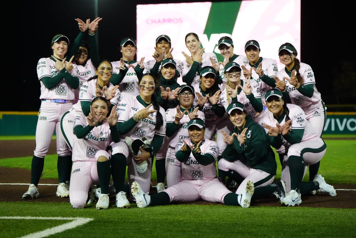 Bravas dejan tendidas a Charros Femenil con jonrón de Marta Gasparotto