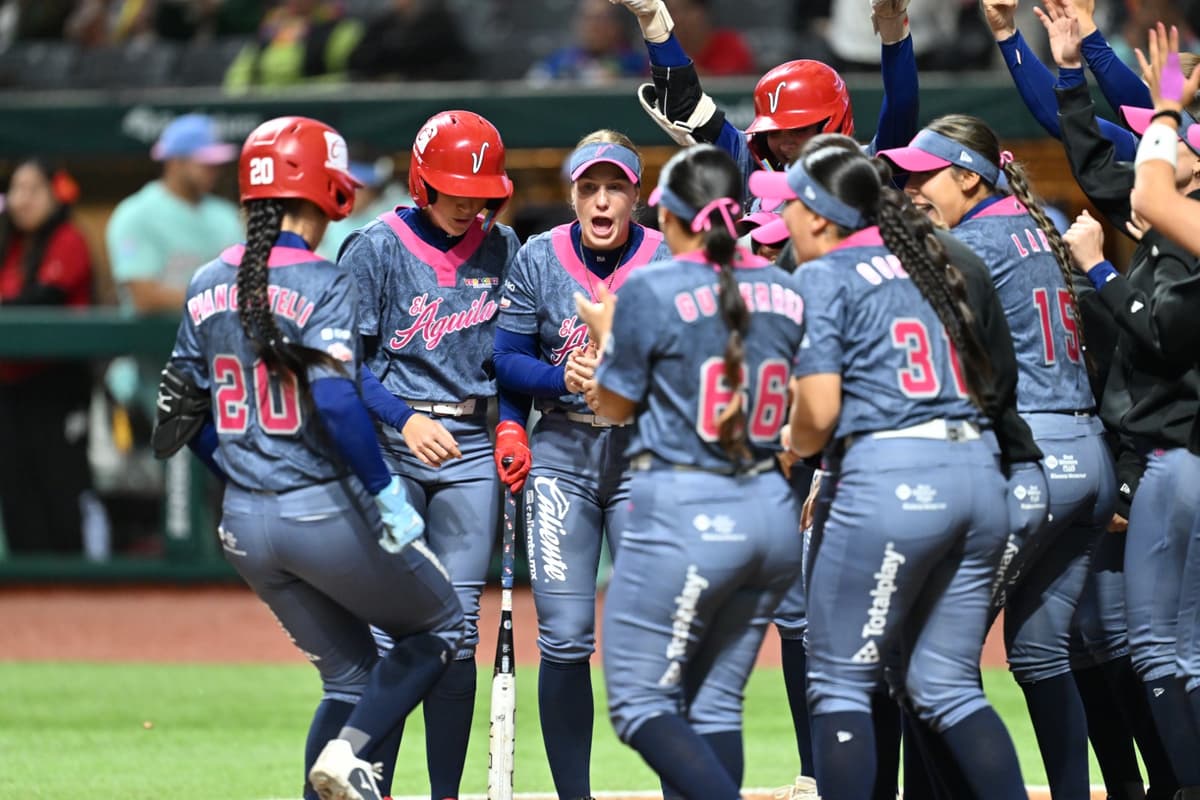 El Águila viene de atrás en la última entrada para vencer a Diablos Rojos Femenil