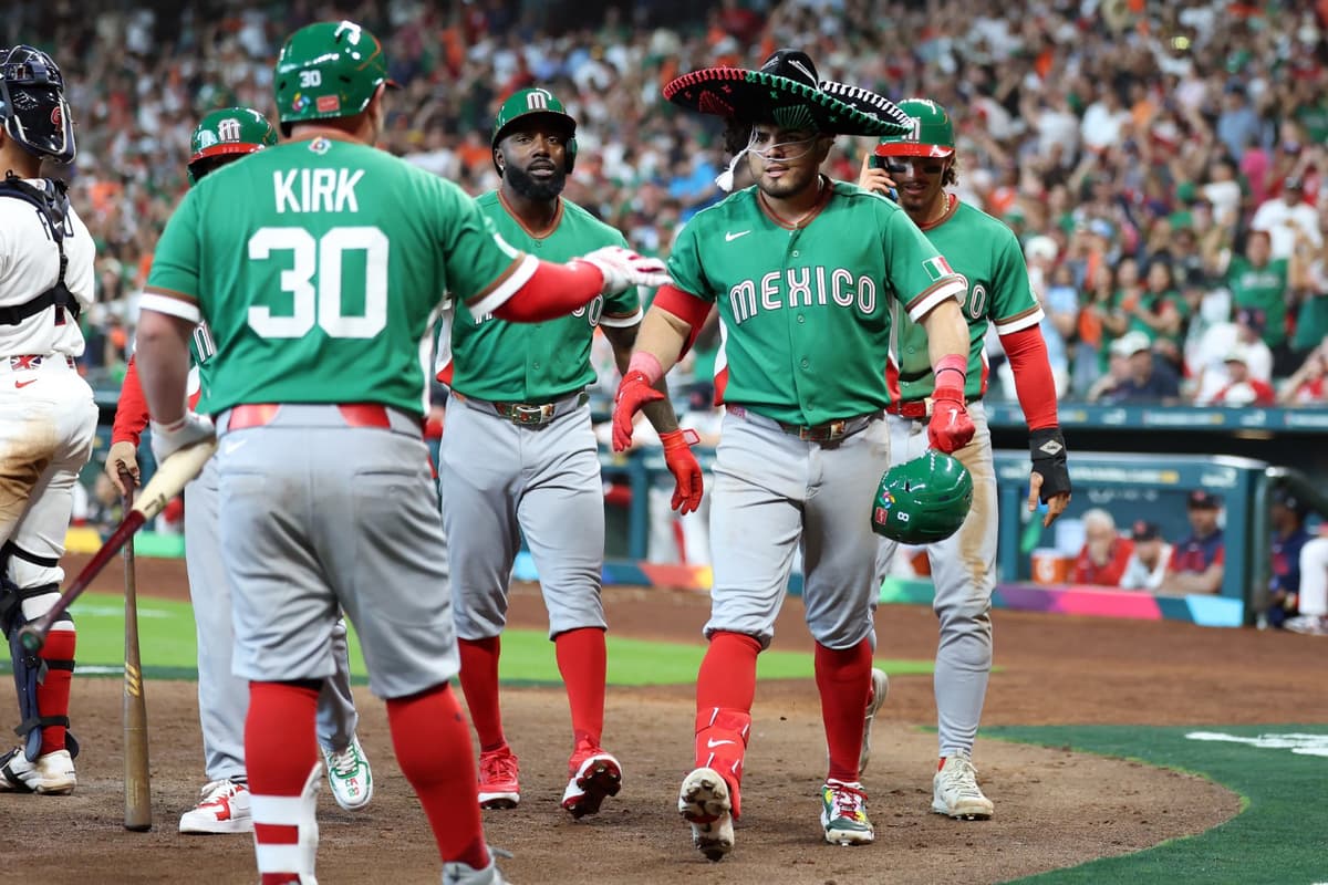 La Selección Mexicana de Beisbol venció 8-2 a Gran Bretaña en su debut en el Clásico Mundial 2026