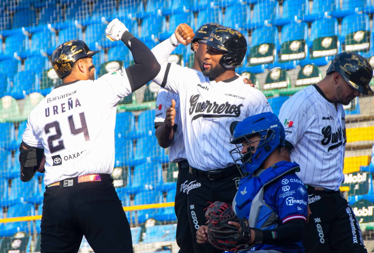 Dos grand slams y rally de 10 carreras en la victoria de Guerreros sobre Olmecas