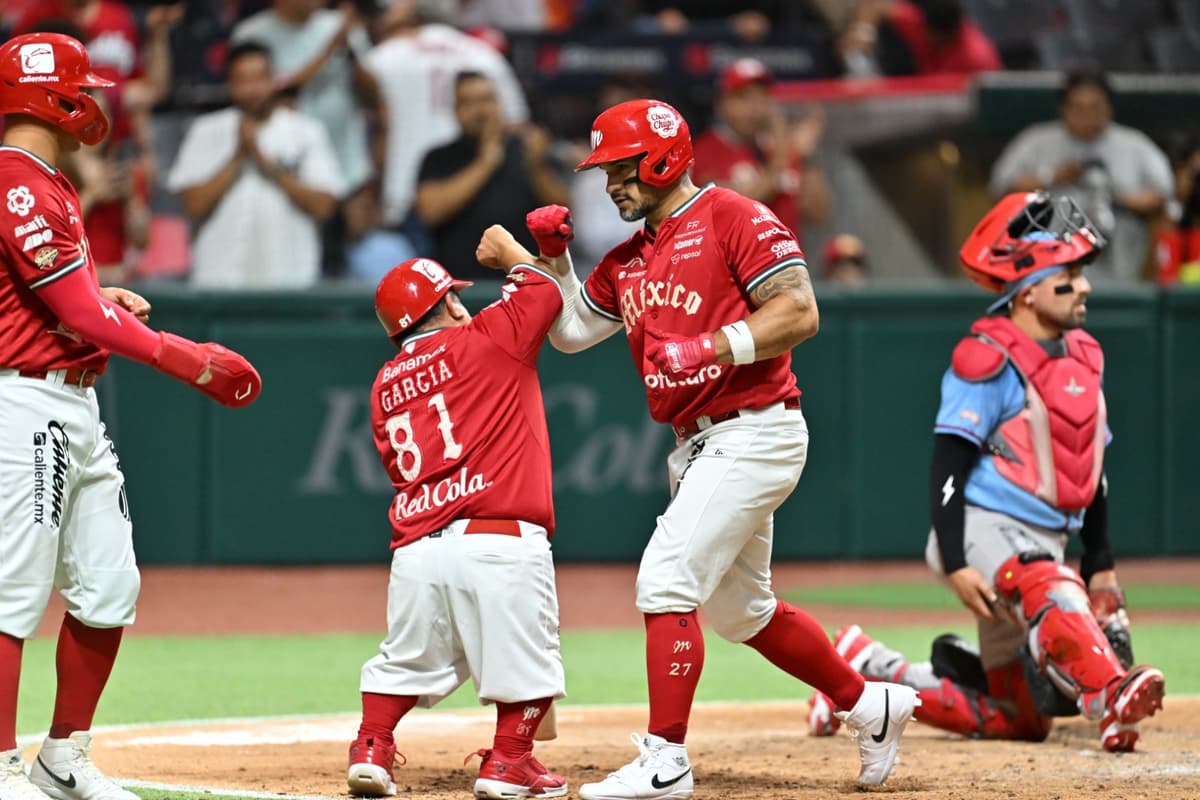 Diablos Rojos vence 25-3 a Veracruz para llevarse la serie con histórica noche a la ofensiva