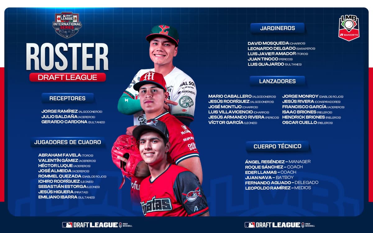 Equipo de Prospectos de la LMB Banorte incursiona en la Draft League