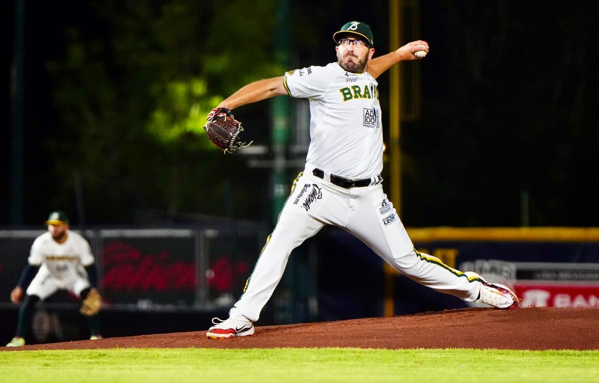 Bravos blanquea a Pericos con histórica salida de Zac Lowther