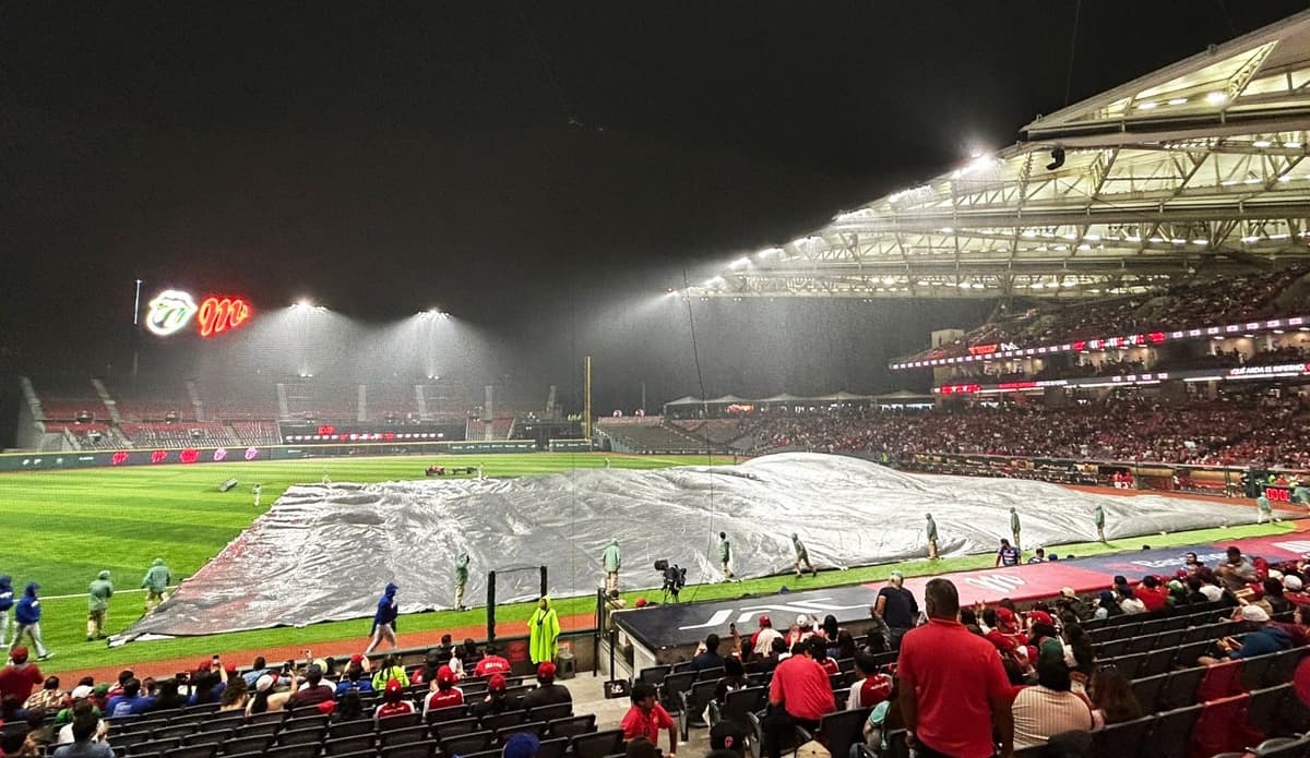 Pospuesto por lluvia el segundo de la serie entre Olmecas y Diablos Rojos